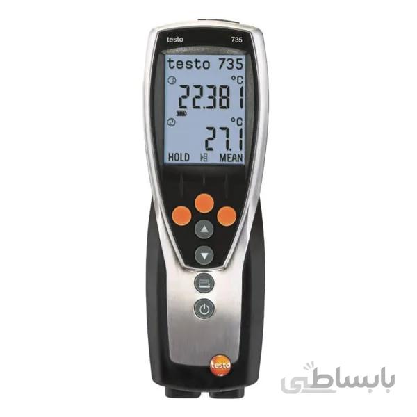 ترمومتر ۳ کاناله دیجیتال تستو مدل TESTO 735-2
