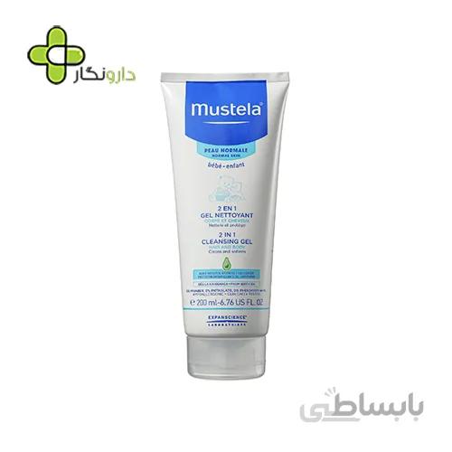 ژل شستشو دهنده ۲ در ۱ سر و بدن موستلا