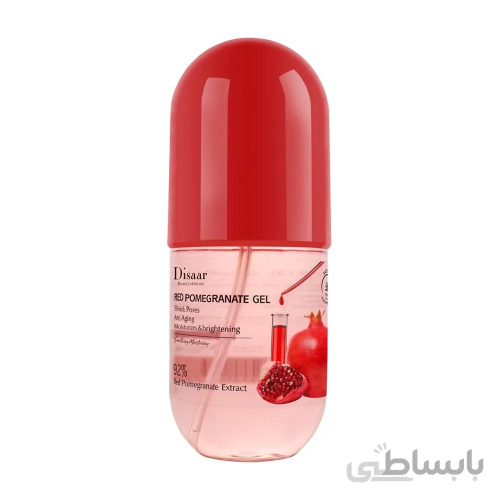 ژل ویتامینه و آبرسان دیسار انار (disaar red romegranate gel) حجم ۲۸۰ml
