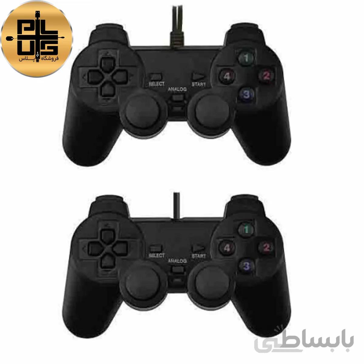 دسته بازی شوکدار حرفه ای M-PLUS مدل M7 بسته 2 عددی