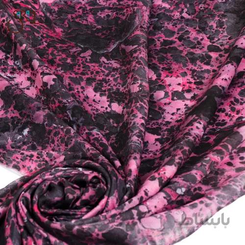 شال دست دوز منحصر به فرد سوپرنخ طرح ابروباد مدل 2808
