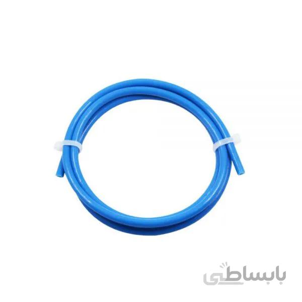 لوله متريال تفلون آبی رنگ با قطرخارجی 4 و قطر داخلی 1.9 ميلی متر/ Blue PTFE Tube 1.9x4mm