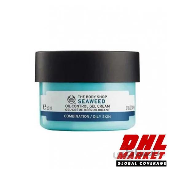 ژل کرم کنترل چربی مدل سیوید بادی شاپ حجم 50 میل ا Seaweed Oil-Control Gel Cream The Body Shop