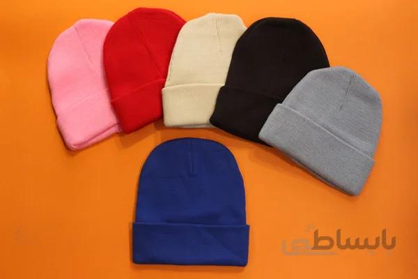 کلاه بافت ساده کد 174
