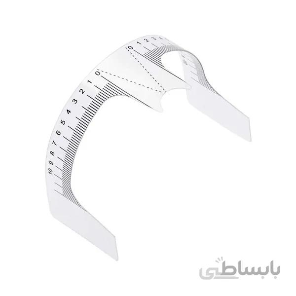 خط کش قرینه سازی تاتو ابرو ا Eyebrow Ruler