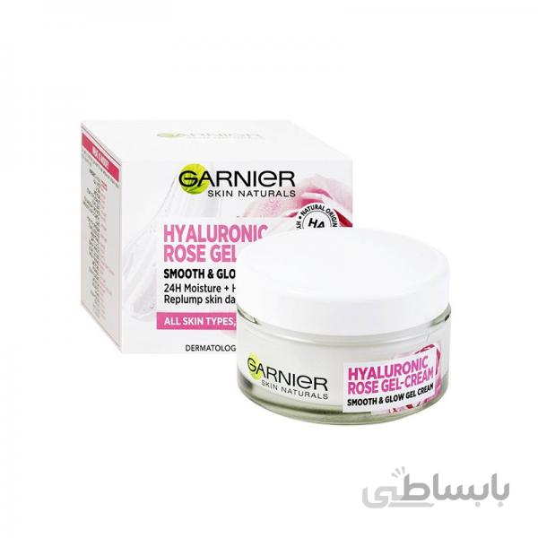 ژل کرم هیالورونیک گل رز گارنیه | Garnier