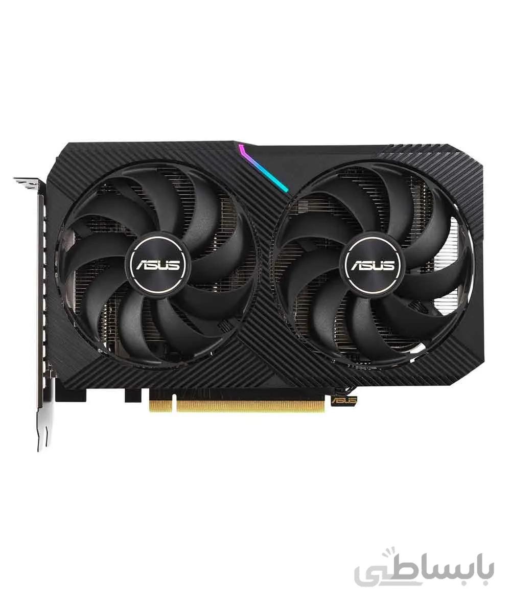 کارت گرافیک ایسوس مدل GeForce RTX3060 DUAL O12G V2 ا ASUS GeForce RTX3060 DUAL O12G V2 Graphics Card