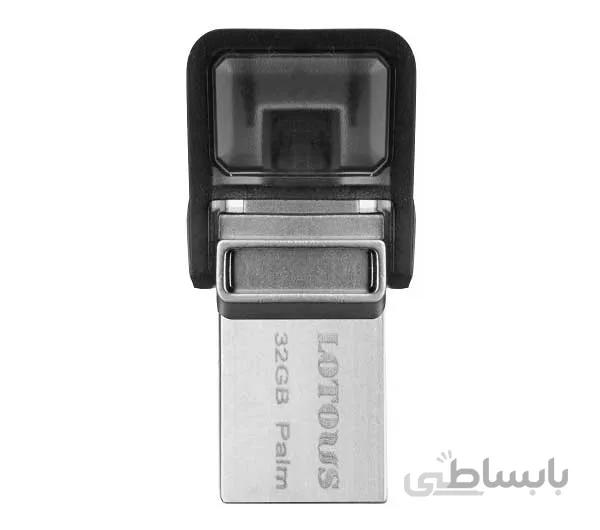 فلش مموری لوتوس مدل OTG PALM ظرفیت 32 گیگابایت ا Lotous OTG PALM Flash Memory 32GB