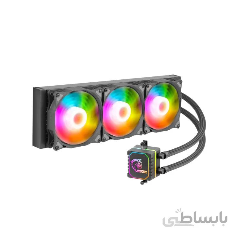 فن خنک کننده آبی پردازنده گرین GLACIER 360 ARGB ا Green GLACIER 360 ARGB CPU Water Cooling Fan
