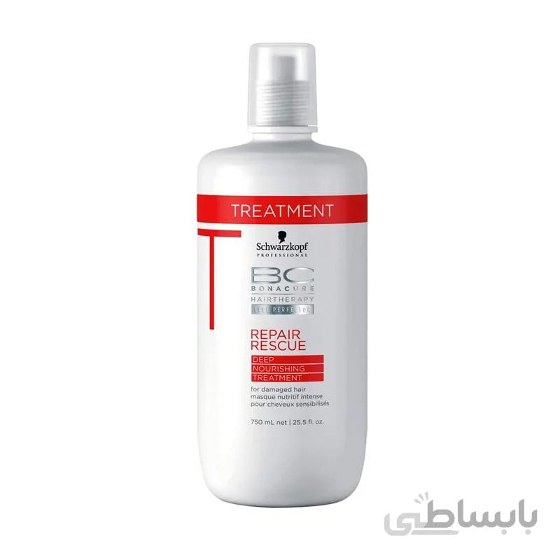 ماسک مو ترمیم کننده بوناکور شوآرتسکوف Schwarzkopf BC Bonacure Repair Rescue750ml