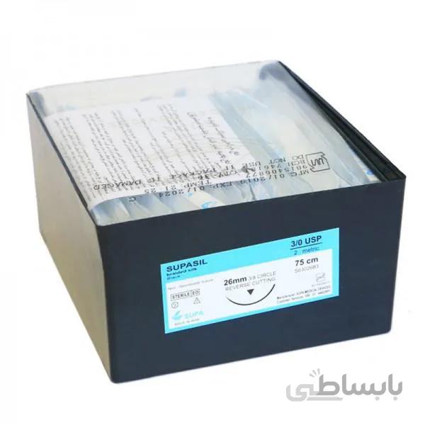 نخ بخیه سیلک سوپا Supasil Supa