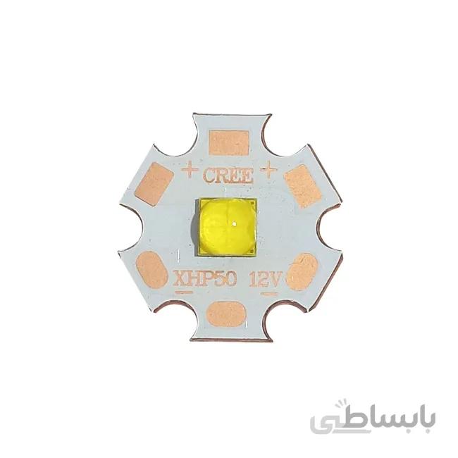 لامپ نور سفید کِری CREE XHP50.2 12V