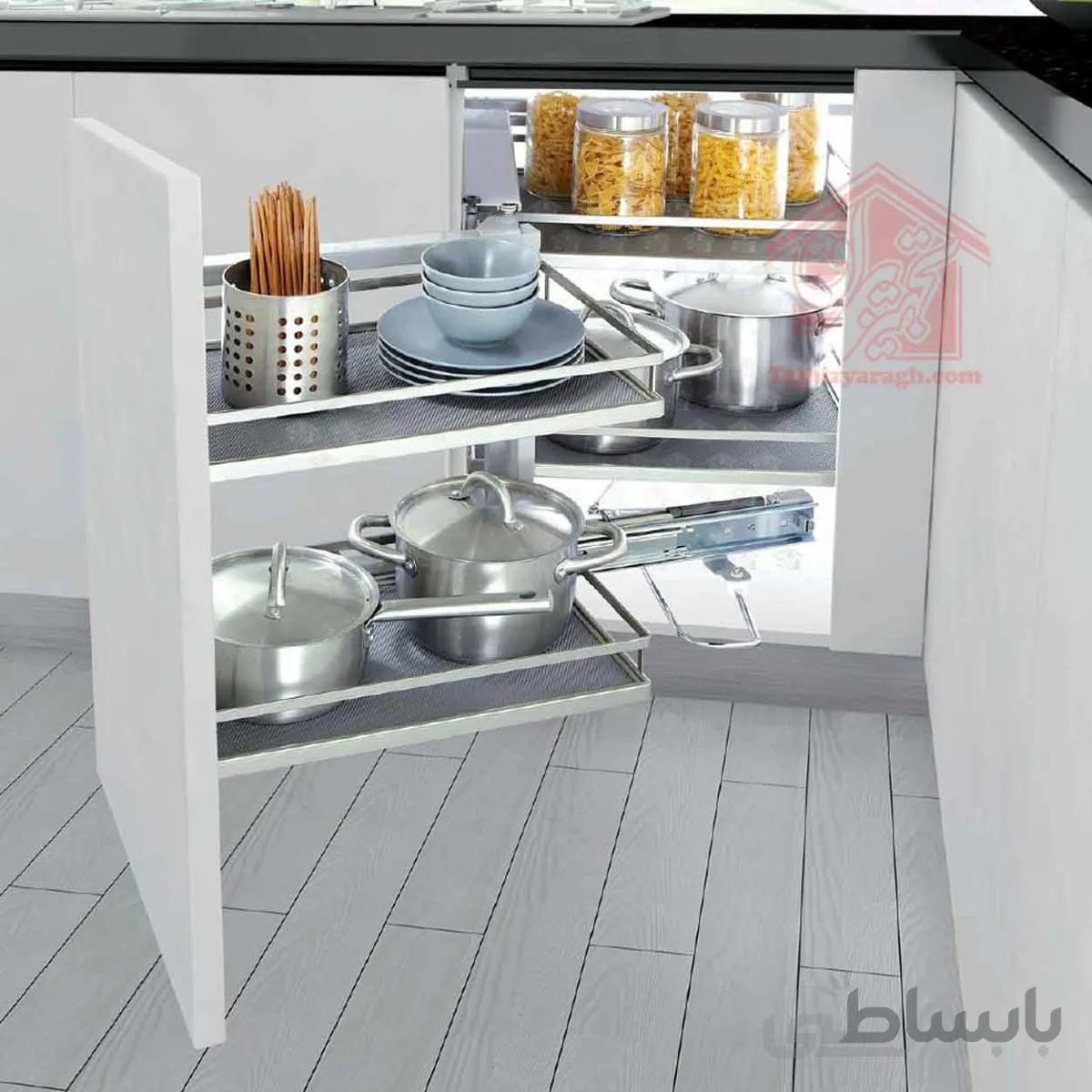مجیک کرنر کابینت زمینی یونی هوپر