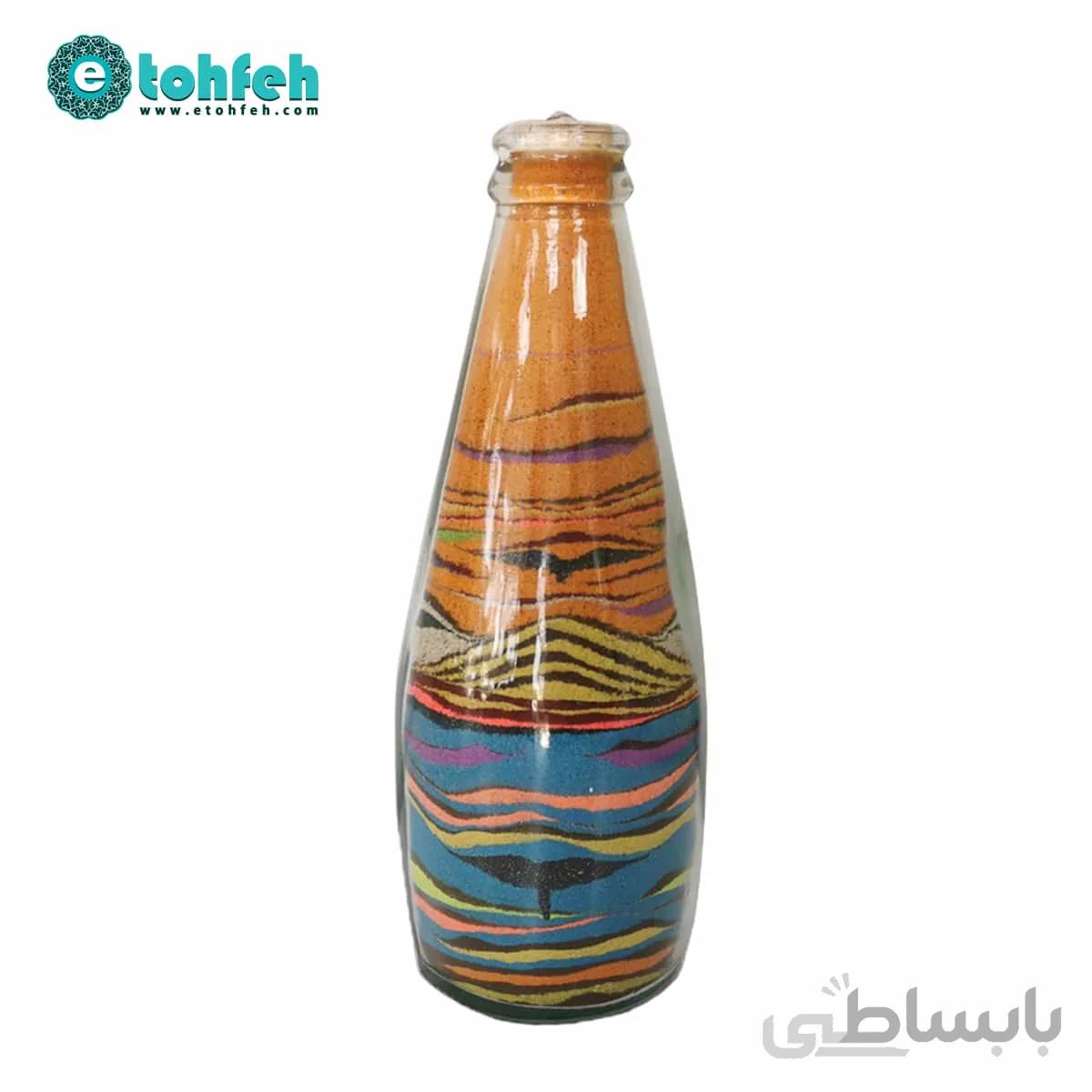 نقاشی شنی طرح دریا