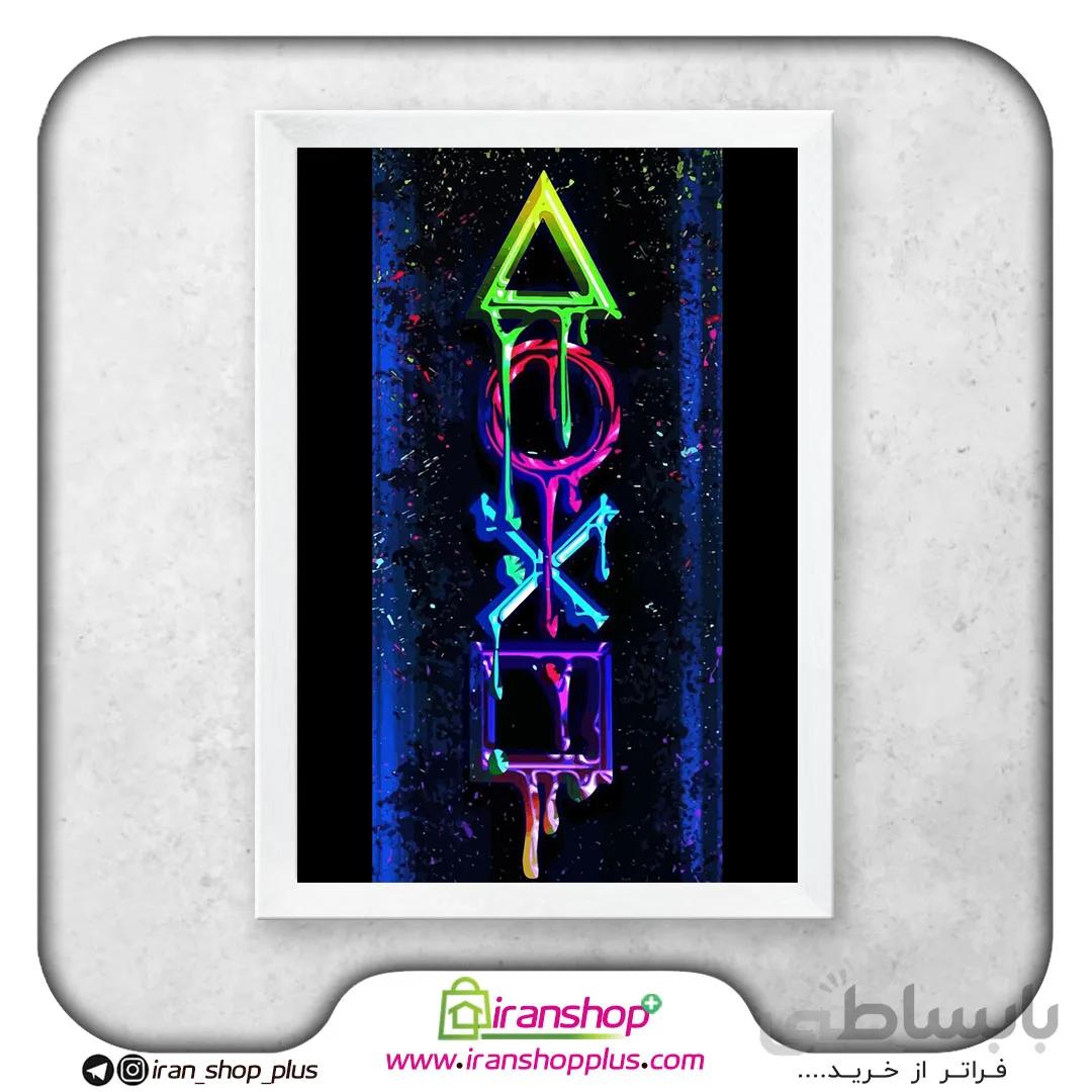 تابلو پوستر هنر آیکون های بازی Gaming icons art