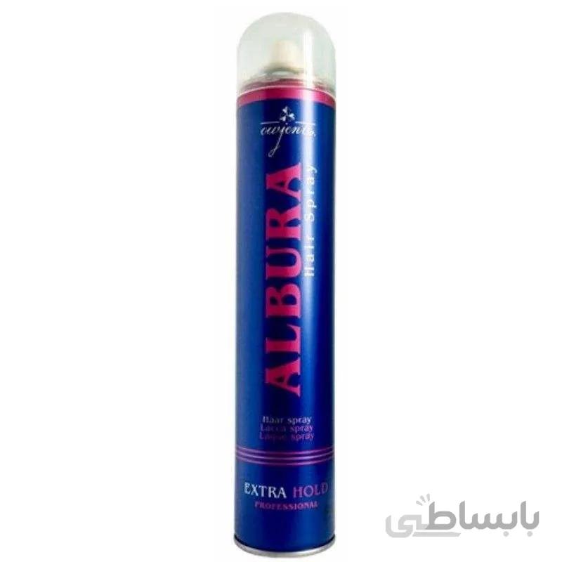 اسپری تافت حالت دهنده مو آلبورا مدل Extra Hold حجم 250 میلی لیتر ا اسپری حالت دهنده مو آلبورا مدل Extra Hold حجم 250 میلی لیتر