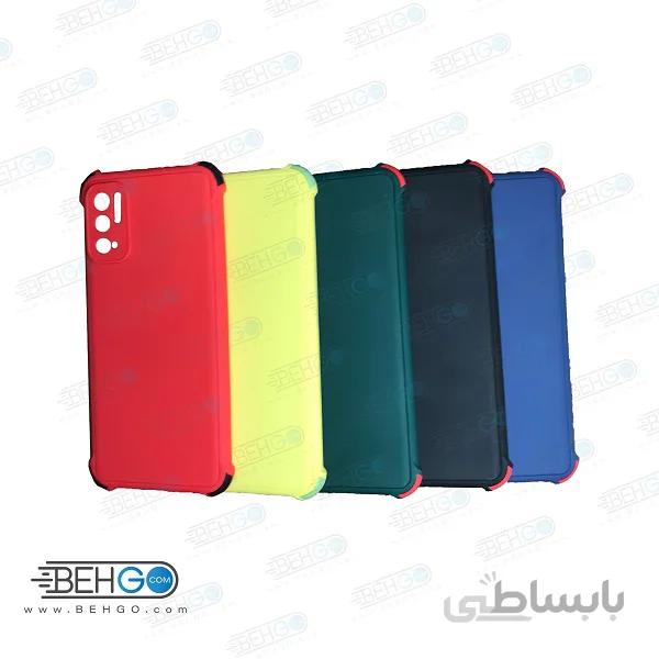 قاب گوشی شیائومی پوکو M3 Pro و ردمی نوت 10 5G کاور ژله ای دکمه رنگی با محافظ لنز دوربین Xiaomi Poco m3 pro / redmi note 10 5G ا Camera Cover color key Case for Xiaomi Poco m3 pro/redmi note 10 5g