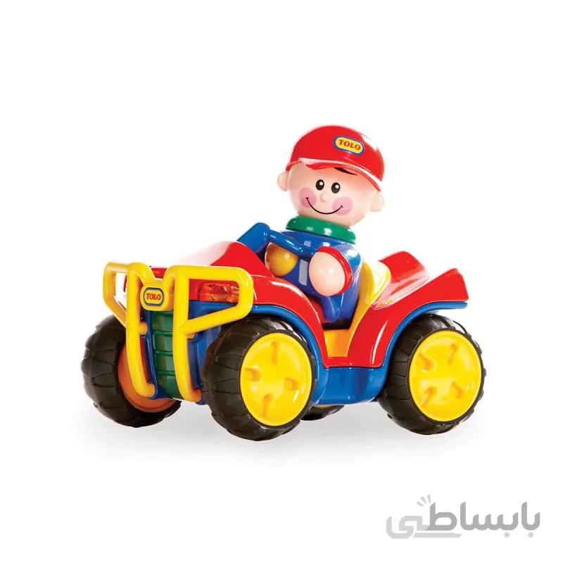 جیپ عقب کش قرمز Tolo