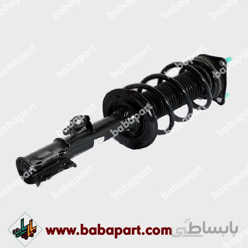 کمک جلو چپ طرح۲ (با فنر لول و توپی کامل) چانگان CS35