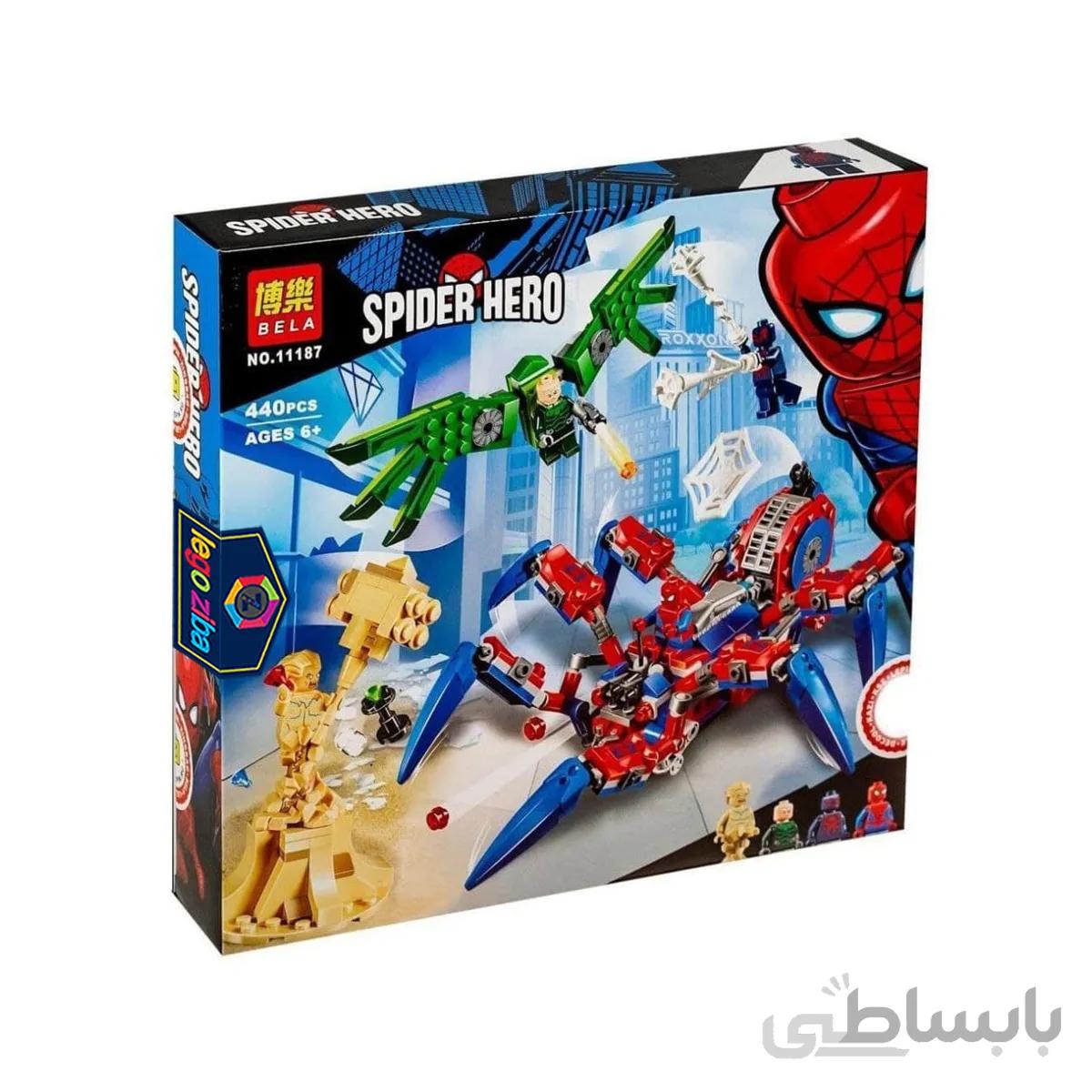 ساختنی بلا مدل spider hero کد ۱۱۱۸۷