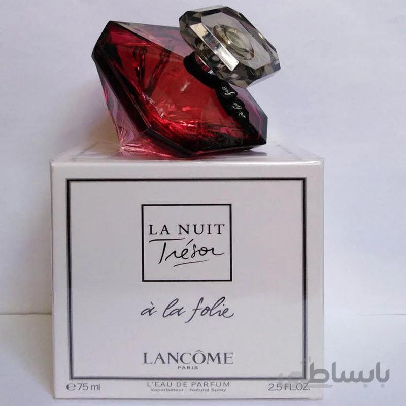تستر ادو پرفیوم زنانه لانکوم الماسی مدل La Nuit Tresor حجم 75 میلی لیتر