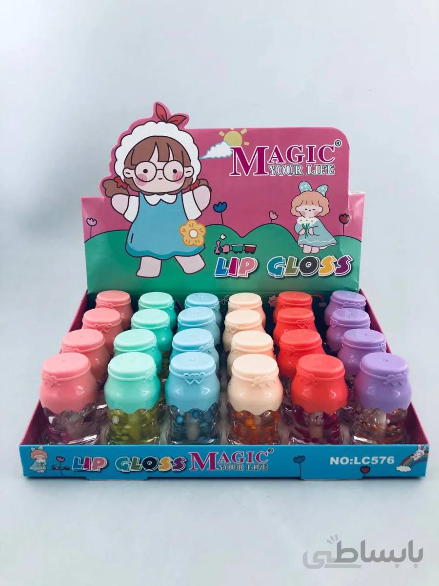 برق لب طرح بطری مجیک کد LC576