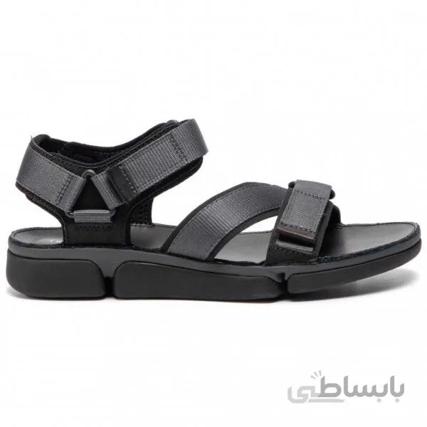 صندل مردانه کلارکس Tri Cove Sun 261395667 Black Combi