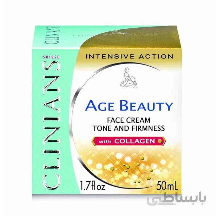 کرم سفت کننده ایج بیوتی کلینیانس Clinians Age Beauty
