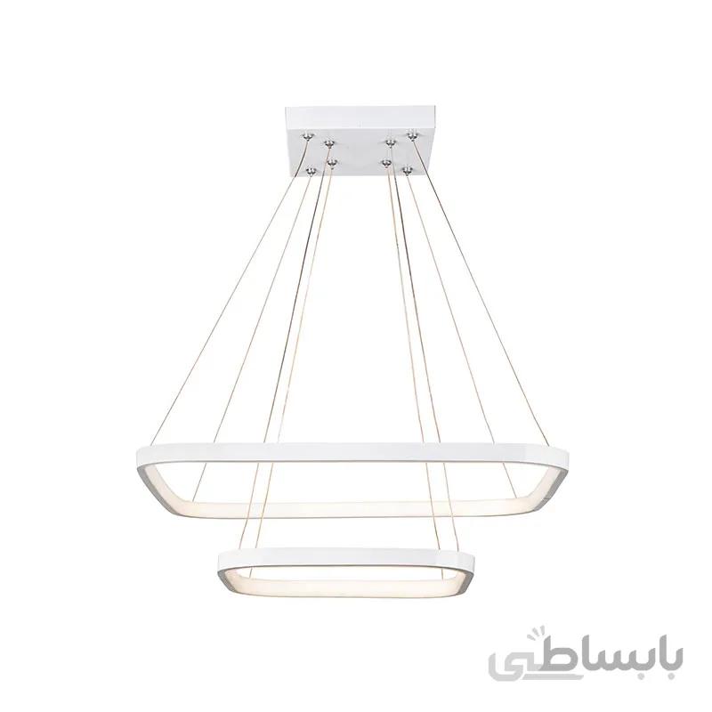چراغ آویز چشمه نور کد A6311/2-WT