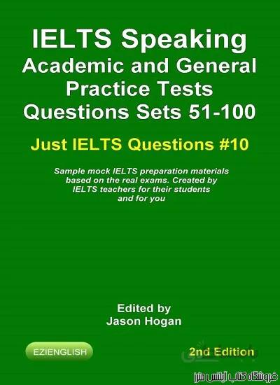 کتاب IELTS Speaking. Academic and General Practice Tests Questions Sets 51-100