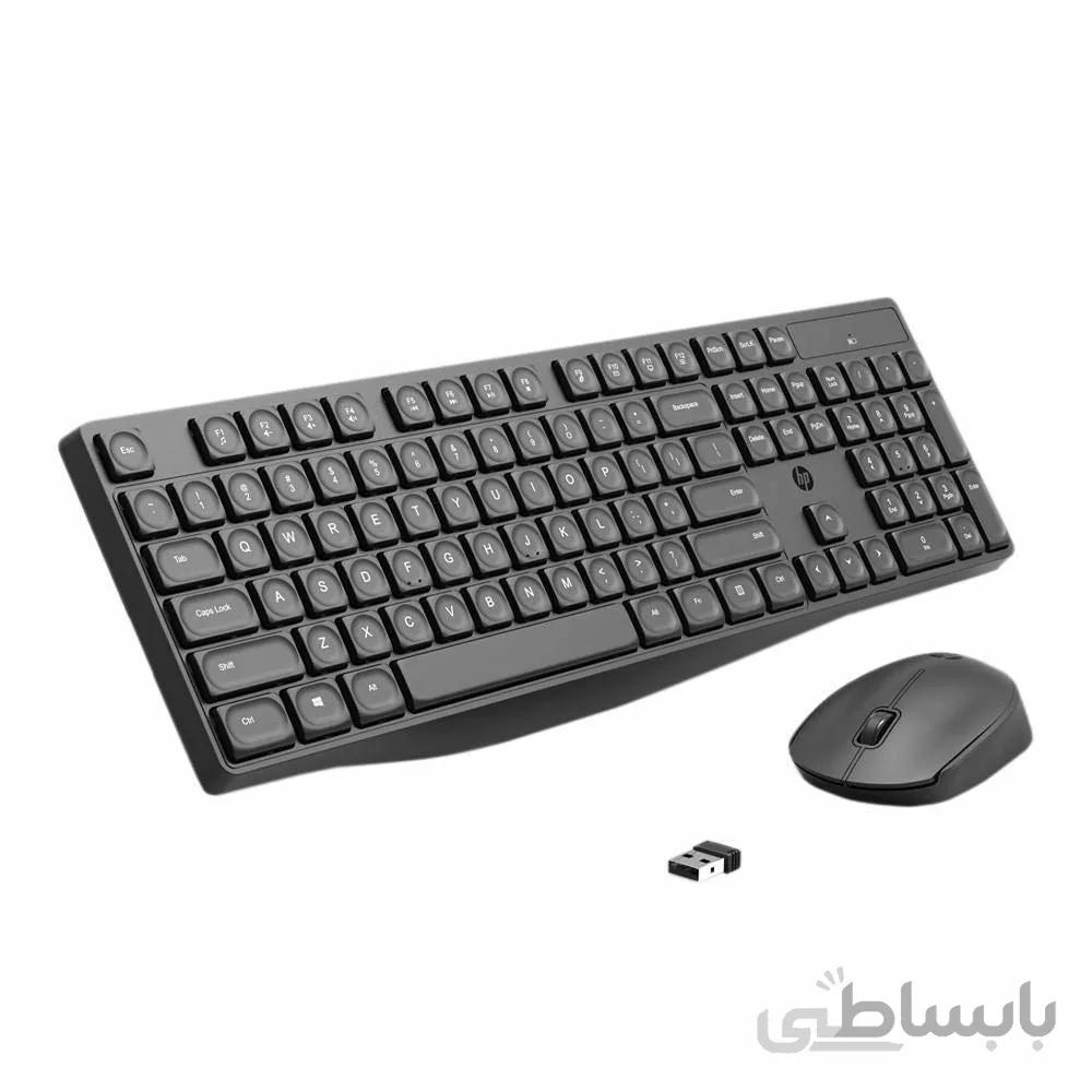 کیبورد و موس بی سیم گیمی HP-CS10