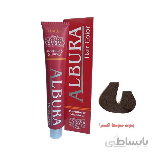 رنگ مو البورا NF6 7.00 بلوند متوسط اکسترا