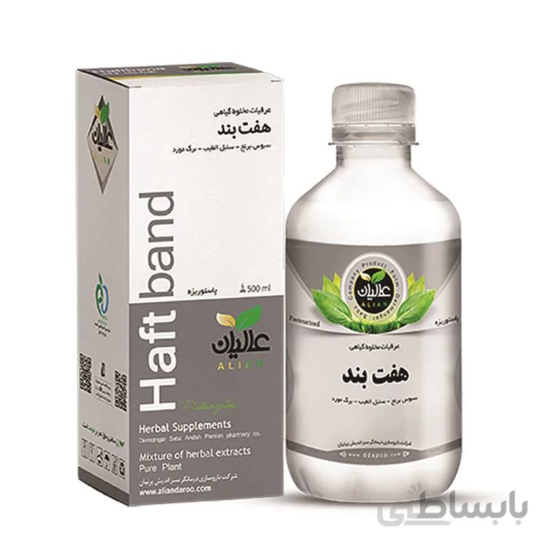 مکمل گیاهی هفت بند عالیان سبز (ضد ریزش مو)