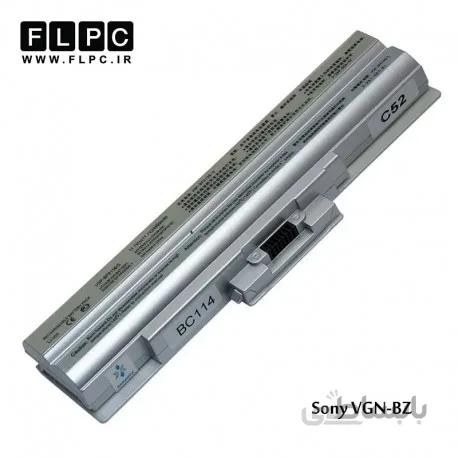 باطری لپ تاپ سونی Sony VGN-BZ Laptop Battery _6cell نقره ای