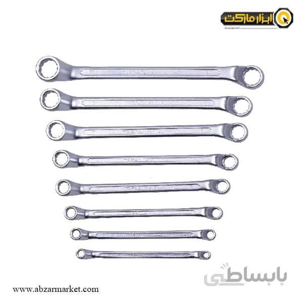 آچار دو سر رینگی 8 عددی توسن TL102-S8