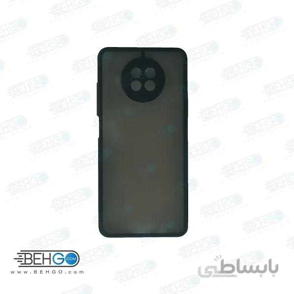 قاب MI 10T Lite 5Gکاور محافظ می 10 تی لایت گارد مدل پشت مات اصلی با برجستگی لنز دوربین دور سیلیکونی گوشی شیائومی MI 10T Lite 5G ا Matte Case For Xiaomi MI 10T Lite