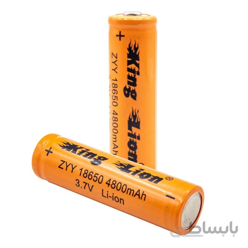 باتری لیتیوم یون 3.7v سایز 18650 4800mAh مارک King Lion