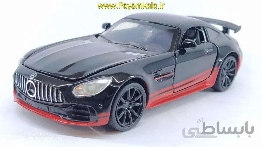 ماشین فلزی 4 درب بازشو مرسدس بنز AMG GTR مشکی