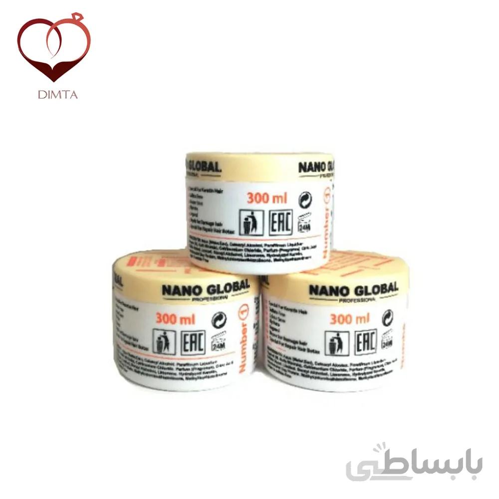 ماسک مو 300 میل فری سولفات نانو گلوبال
