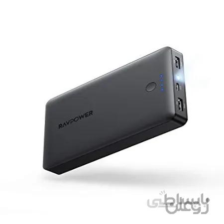 Upgraded Power Bank RAVPower 16750mAh Portable Charger Ultra-Compact External Battery Pack with 4.5A Max Output Phone Charger 2 USB Ports & Flashlight for iPhone 12 Mini Pro Max 11 SE Samsung Galaxy