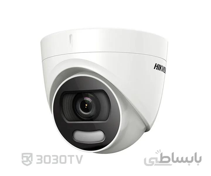 دوربین مداربسته هاک ویژن دید رنگی مدل DS-2CE72DFT-F ا Hikvision DS-2CE72DFT-F Dome Camera COLOR VU