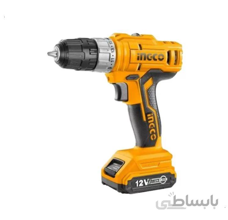 دریل پیچ گوشتی شارژی اینکو مدل CDLI1222