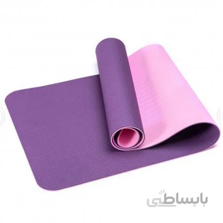 مت یوگا TPE تی پی ای دو لایه درجه یک