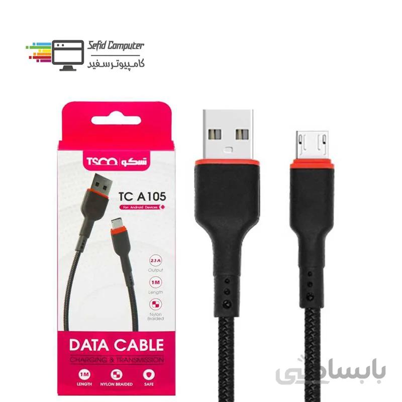 کابل microUSB تسکو مدل TC A105 ا TSCO TC A105