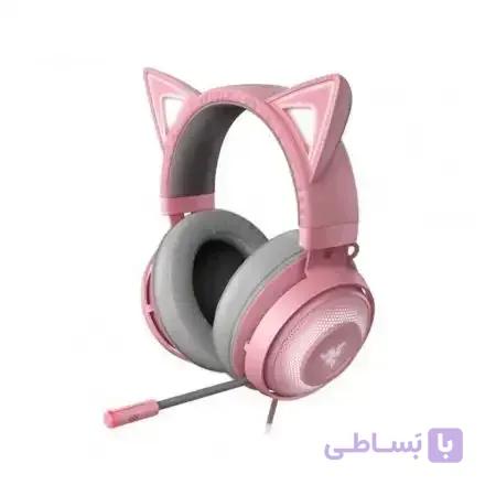هدست گیمینگ ریزر Kraken Kitty Quartz — تصویر 1