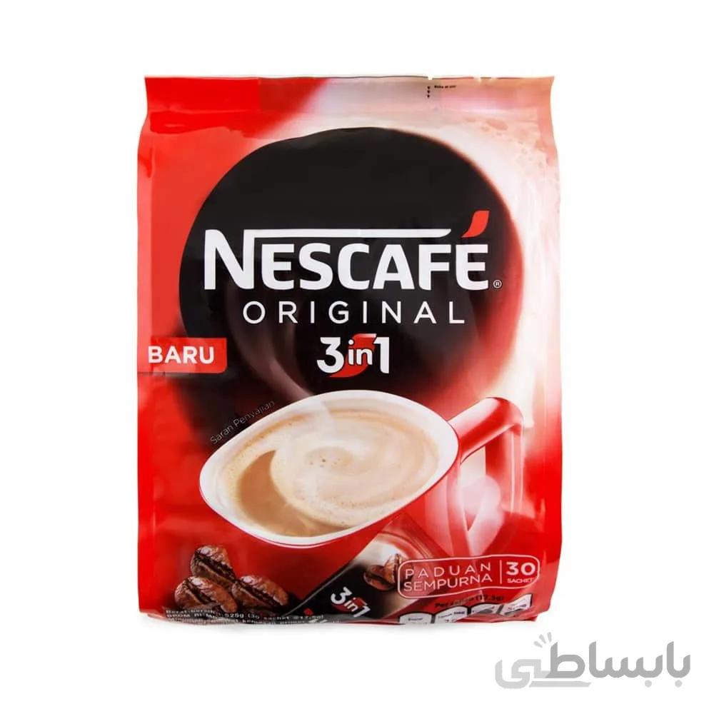کافی میکس نسکافه NESCAFE اورجینال 3 در 1 ا Nescafe Coffee Mix Original NESCAFE 3 in 1 sallikaa