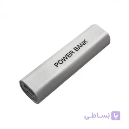 کیس پاور بانک یک قسمتی به همراه کیت دارای خروجی 5 ولت 1 آمپر رنگ سفید