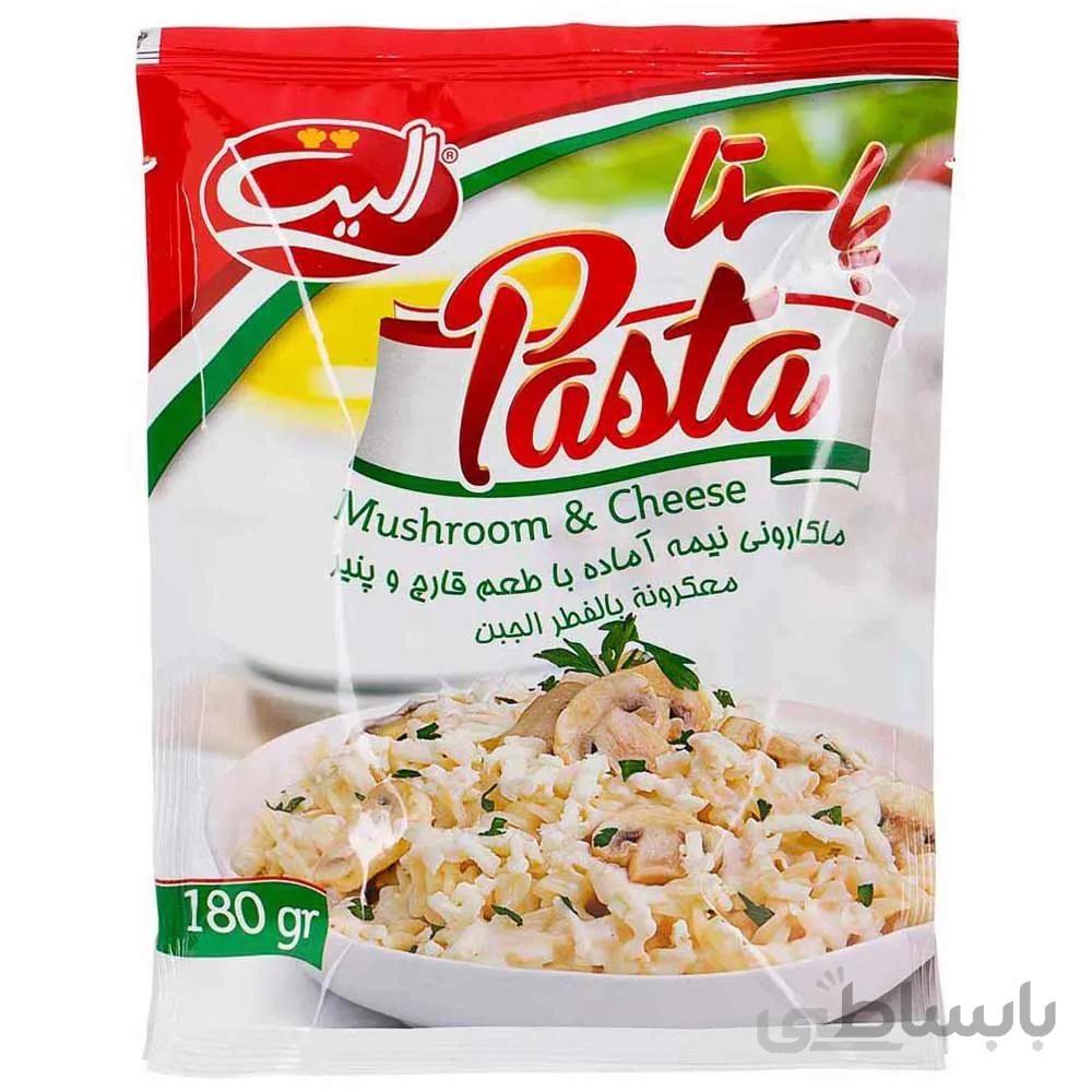 پاستا نیمه آماده با طعم قارچ و پنیر الیت ۱۸۰ گرمی ا -