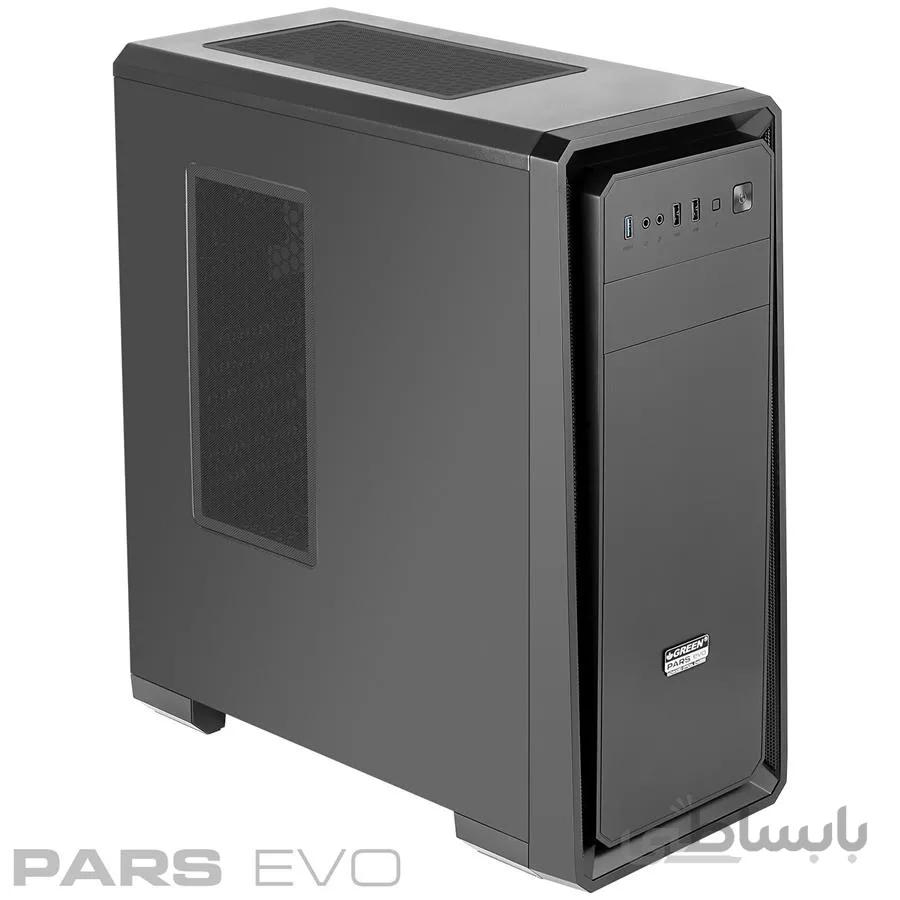کیس گرین Pars EVO Mid-Tower ا CASE GREEN Pars EVO Mid-Tower