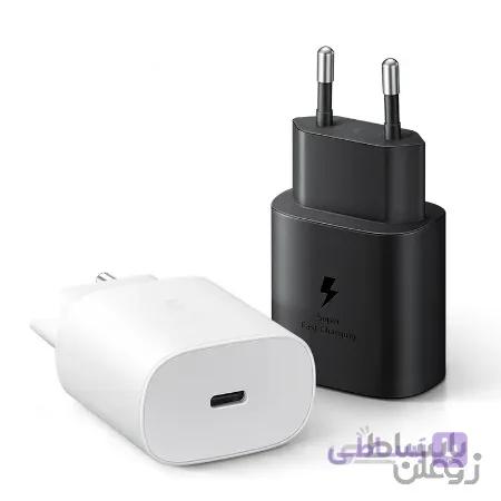 شارژر اصلی سامسونگ سری S21 سوپر فست شارژ Samsung EP-TA800 25W PD Travel Adapter